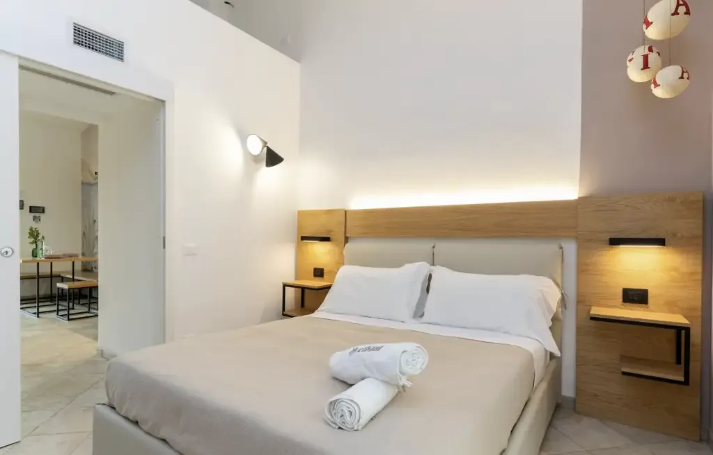 Casa Smeralda — camera da letto