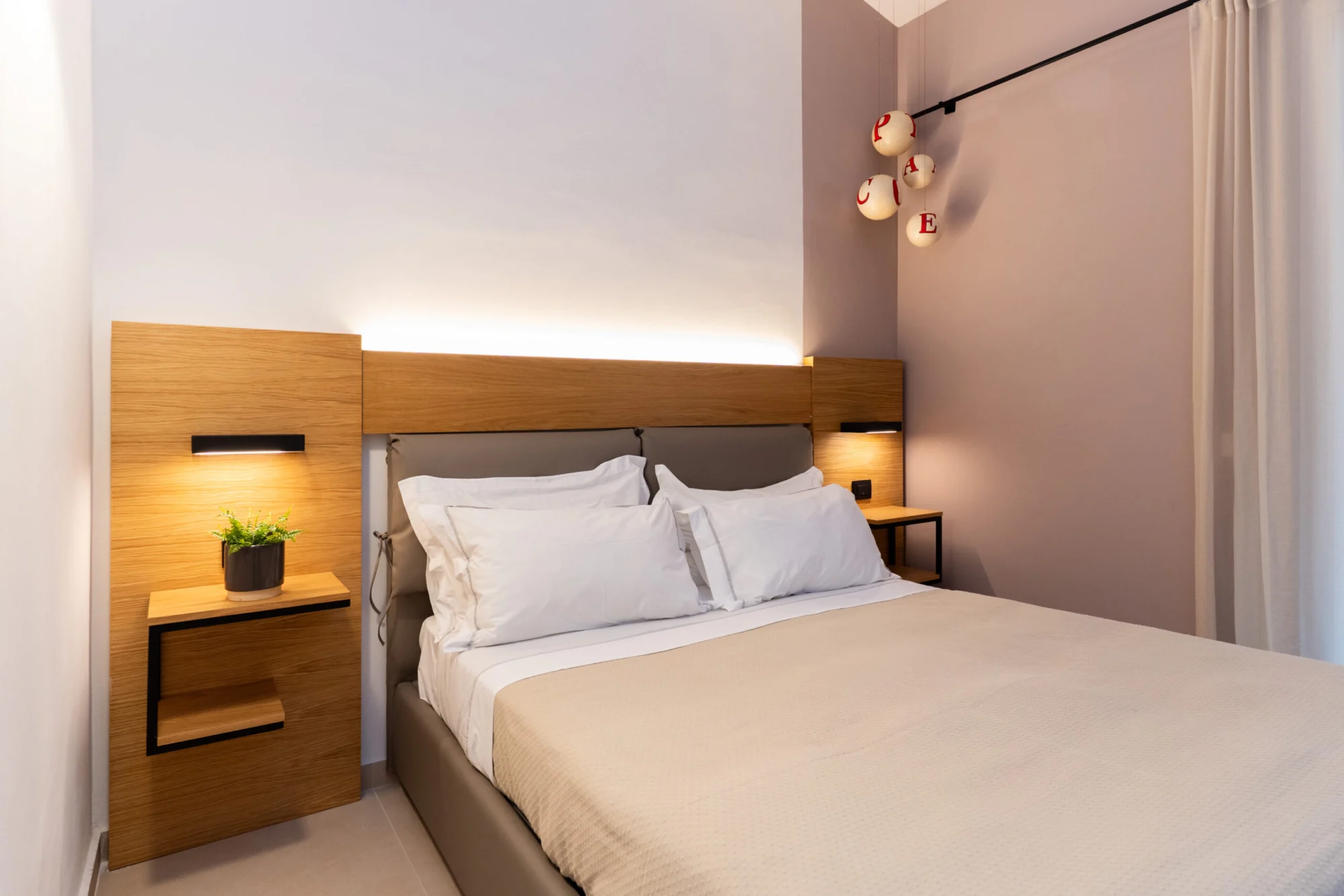 Casa Purpurea — camera da letto