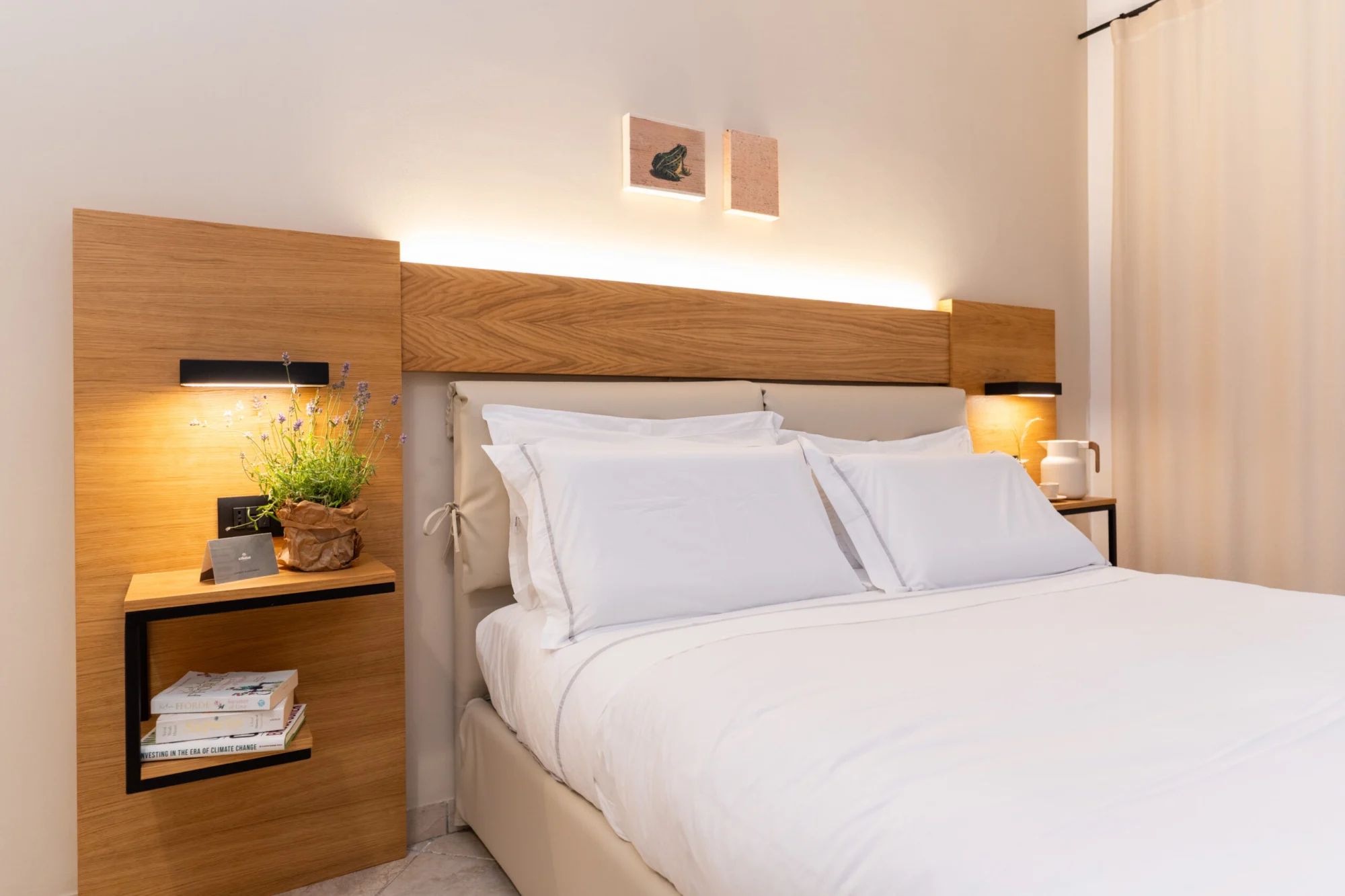 Casa Perlata — camera da letto