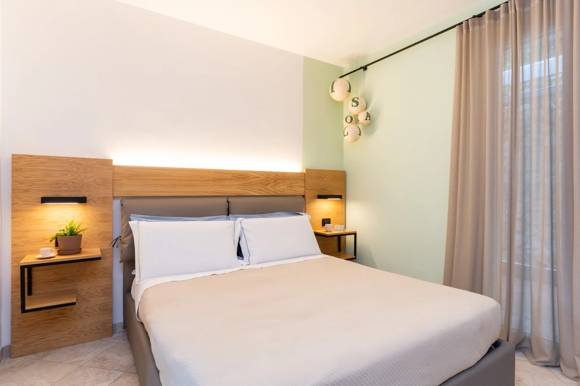 Casa Scarlatta — camera da letto
